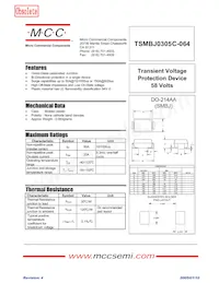 TSMBJ0305C-064數據表 封面