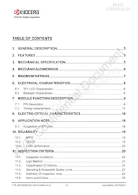 TVL-55733GD035J-LW-G-AAN Datasheet Page 3