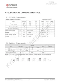 TVL-55733GD035J-LW-G-AAN Datasheet Page 8