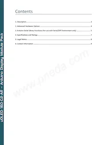 UOLED-160G2-AR Datasheet Page 2