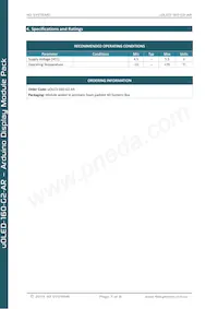UOLED-160G2-AR Datasheet Page 7