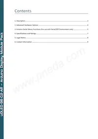 UOLED-96G2-AR Datasheet Page 2