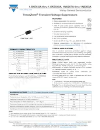 1.5KE440CA-E3/51 Datenblatt Cover