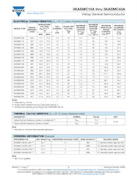 3KASMC43AHE3_B/H Datasheet Page 2