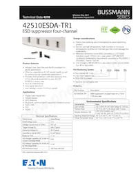 42510ESDA-TR1 Datenblatt Cover