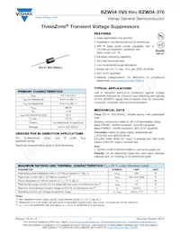 BZW04-376-E3/73 Datasheet Cover