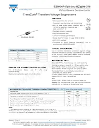 BZW04P9V4HE3/54 Datasheet Copertura