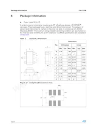 DALC208SC6數據表 頁面 12