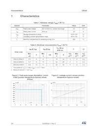 DSL02-005SC5 Datasheet Pagina 2
