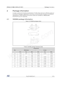 ESDALC5-1BM2 Datasheet Page 5