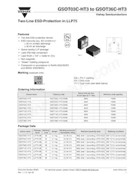 GSOT36C-HT3-GS08 Datasheet Copertura