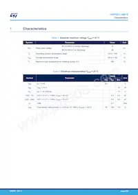 HSP061-4M10 Datasheet Pagina 2