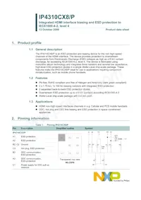 IP4310CX8/P Datasheet Copertura