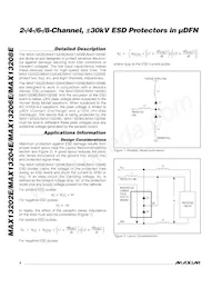 MAX13206EELA+T Datasheet Page 4