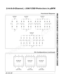 MAX13206EELA+T Datasheet Page 7