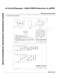 MAX13206EELA+T Datasheet Pagina 8