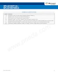 MPLAD18KP100CAE3 Datasheet Page 3