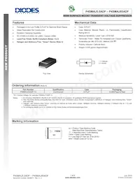 P4SMAJ85ADF-13 Datenblatt Cover