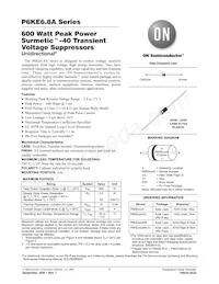 P6KE91ARL Datenblatt Cover