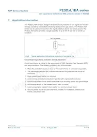 PESD3V3L1BAF Datasheet Pagina 10