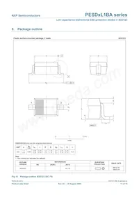 PESD3V3L1BAF Datasheet Pagina 11