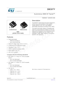 SM30T19CAY Datenblatt Cover