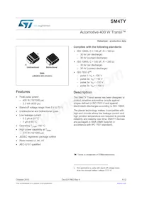 SM4T23CAY Datasheet Copertura