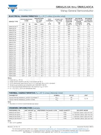 SMA5J9.0HE3/61 Datasheet Page 2