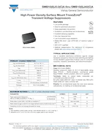 SMB8J9.0CHE3/52 Datasheet Cover