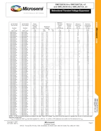 SMCG6072A/TR13 Datasheet Page 2