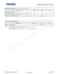 SMCJ64CA-13 Datasheet Page 2