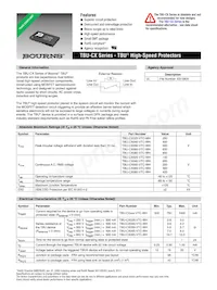 TBU-CX085-VTC-WH Datasheet Copertura