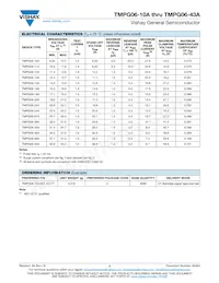 TMPG06-11AHE3/54 Datasheet Pagina 2