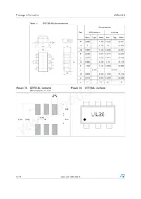 USBLC6-2P6數據表 頁面 12