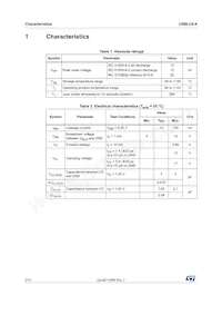 USBLC6-4SC6 Datasheet Pagina 2