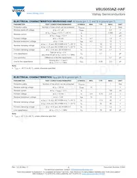 VBUS053AZ-HAF-GS08 Datasheet Page 2