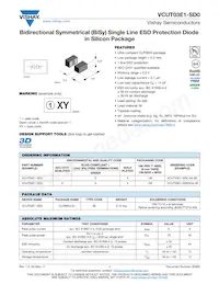 VCUT03E1-SD0HG4-08 Datasheet Cover