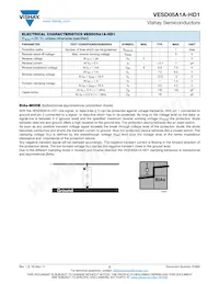 VESD05A1A-HD1-GS08 Datasheet Pagina 2