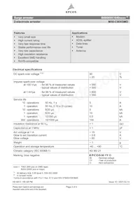 B88069X1640T902 Datasheet Page 2