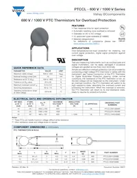 PTCCL21H801HBE Datasheet Copertura