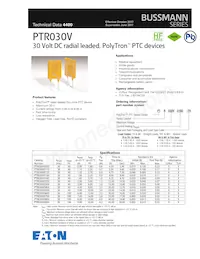 PTR030V0900-BK1 Datasheet Cover