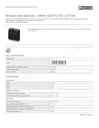 2271138 Datasheet Cover