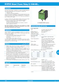 E-1048-8D5-C0A0-4U3-7.5A Datasheet Copertura