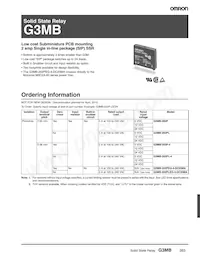 G3MB-202P-UTU DC5 Datasheet Copertura