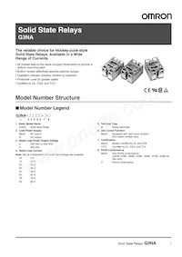 G3NA-425B-UTU-2 AC100-240 Datasheet Copertura