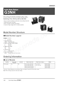 G3NH-4150B DC5-24數據表 封面