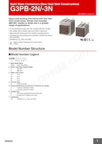 G3PB-545B-3N-VD DC12-24 Datasheet Copertura