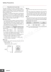 G3PH-5150B AC100-240 Datasheet Pagina 6