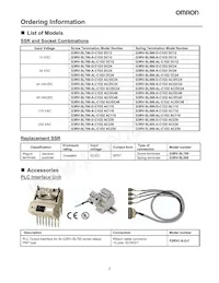 G3RV-SL700-D-C1D2 DC24 Datenblatt Seite 2