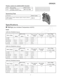 G3RV-SL700-D-C1D2 DC24 Datasheet Page 4